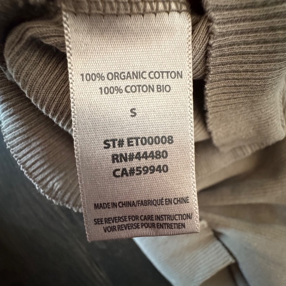 Army green crop tank - Picture 3 of 3